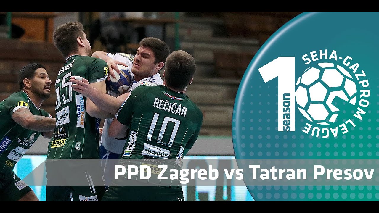 Embedded thumbnail for SEHA - 1. kolo: PPD Záhreb - Tatran Prešov 