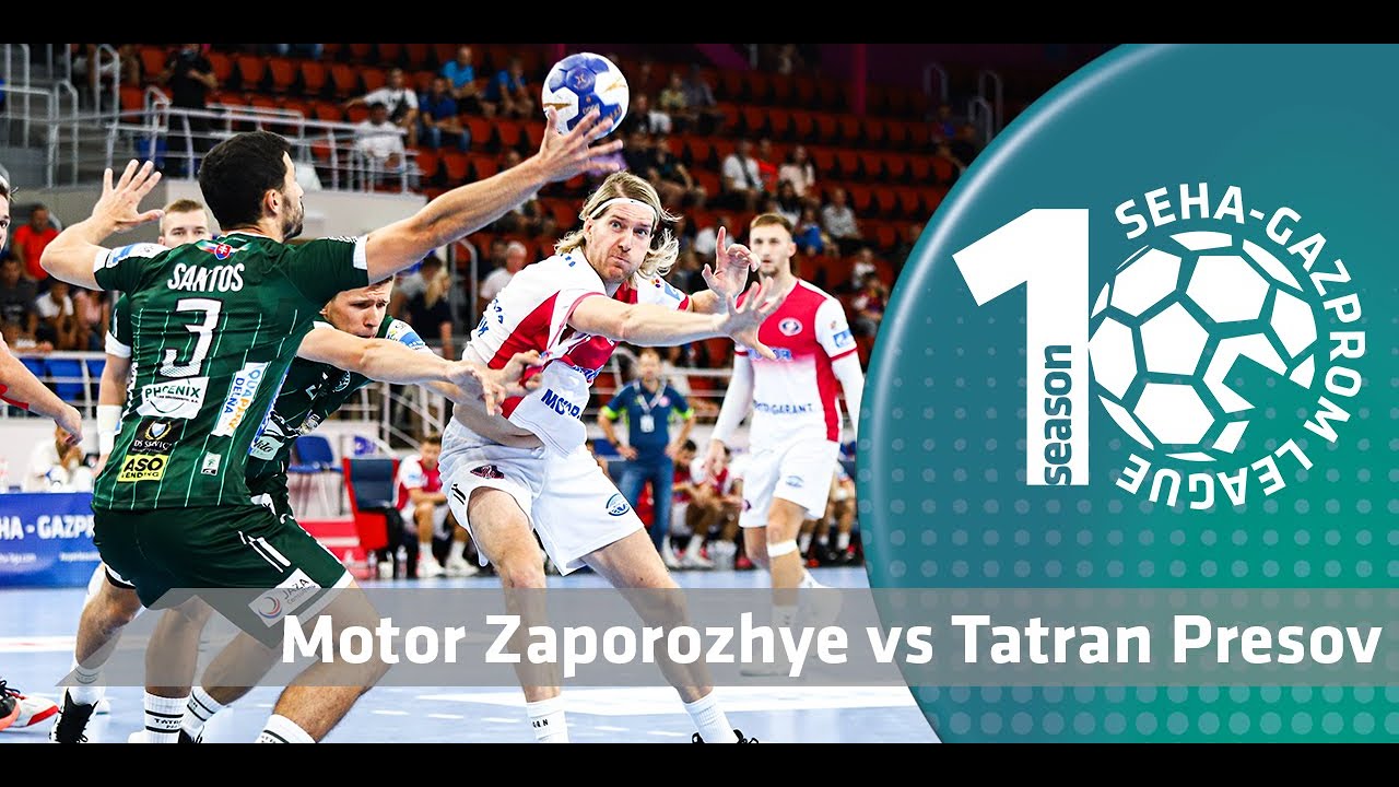 Embedded thumbnail for SEHA - 2. štvrťfinále: Motor Záporožie - Tatran Prešov 